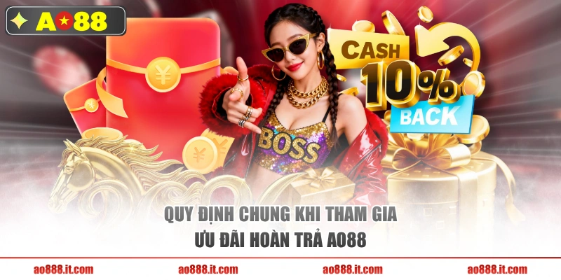 Quy định chung khi tham gia ưu đãi hoàn trả AO88